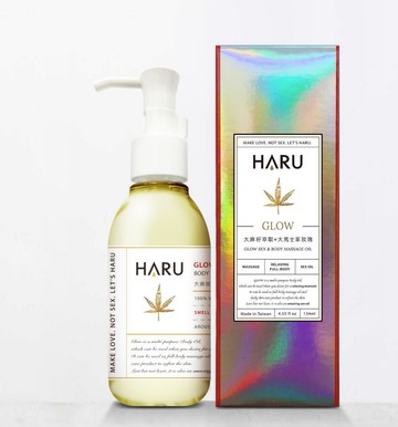 haru glow 大麻玫瑰喚醒按摩精油