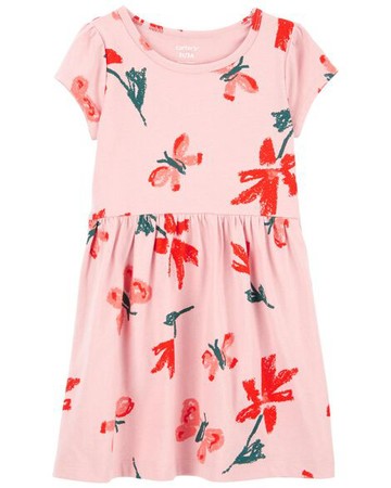 Toddler Butterfly Jersey Dress