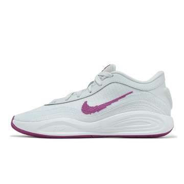 Nike 籃球鞋 G.T. Hustle Academy EP 男鞋 白 桃紅 針織 緩震 FJ7808-004
