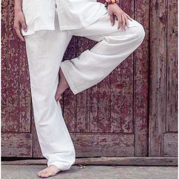 慈緣棉麻長褲進口水洗亞麻設計師原創盤扣收口修長男褲yk015-104