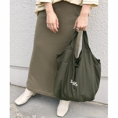 Ships Women シップス ウィメン 大容量エコバッグ レディース ライトカーキ 通販 Lineポイント最大get Lineショッピング