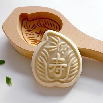月餅模具手工做饅頭模具家用蒸花樣餑餑工具點心【聚寶屋】