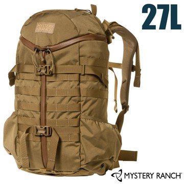 【Mystery Ranch】神秘農場 2 DAY ASSAULT 日用背包27L(S) 3-ZIP三向拉鍊.15吋筆電/61225 狼棕