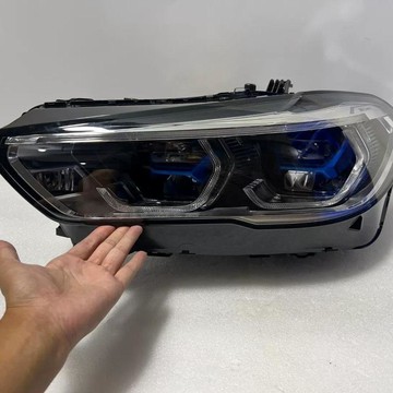 19-23款BMW X5 G05 激光大燈原廠原裝前大燈總成頭燈