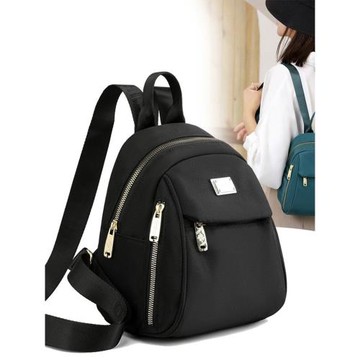 牛津布雙肩包女2025新款輕便旅行休閑帆布小背包潮流時尚媽咪包包