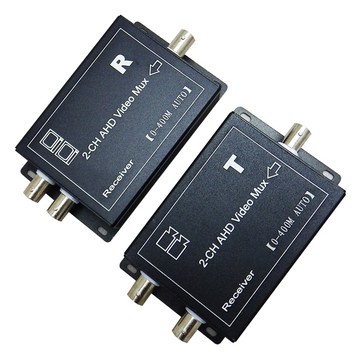 監控專用 2路影像訊號集中器/擴充器