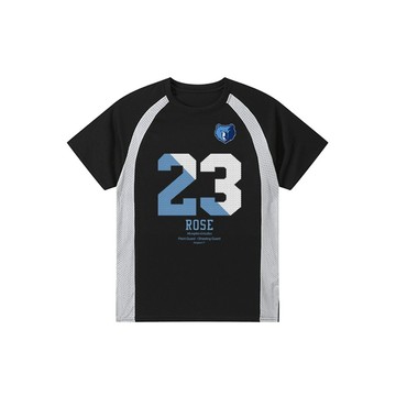 【臺灣出貨】新款籃球訓練服美式投籃服拚接短袖速幹衣男健身運動跑步球衣T恤休閒上衣球衣排汗衫