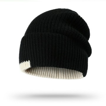 現貨+預購 100%針織帽羊毛帽-拼色百搭防寒保暖男女配件情人節生日聖誕節交換禮物4色74dm6【獨家進口】【米蘭精品】