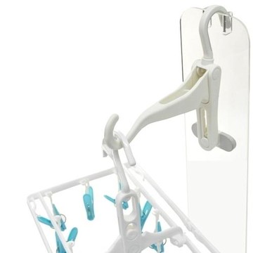 日本AISEN【旅行專用】曬衣架輔助掛勾