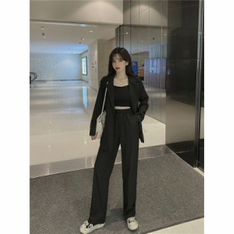 パンツスーツ レディース フォーマル セットアップ レディース スーツ ジャケットスーツ レディース 大人かわいい ゆったり ボーイフレン 通販 Lineポイント最大4 0 Get Lineショッピング