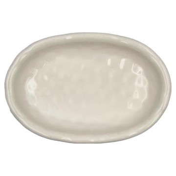 萬古燒耐熱白烤皿 日本製  XL12033-3  1個  白色