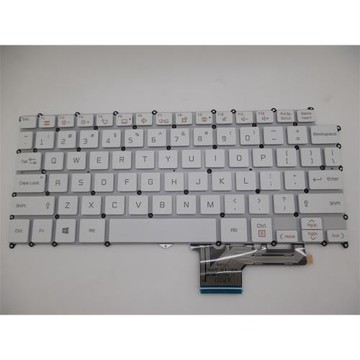 杲誠適用LG gram 14Z970 14Z970-E  US KR KO黑色白色帶背光 鍵盤