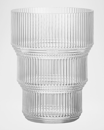 Clear Pavilion Tulip Vase
