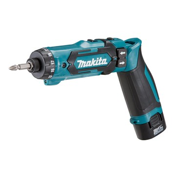 Makita牧田7.2V可折式充電電鑽起子機/DF012DSEK