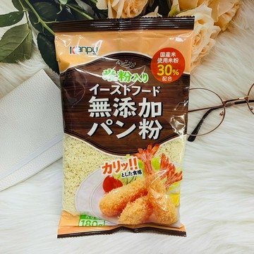 日本 Kanpy 加藤 無添加麵包粉 180g 炸粉 炸蝦粉 麵包粉｜全店$299 全家取貨免運｜滿額折500｜APP下單最高賺19%點數⚡