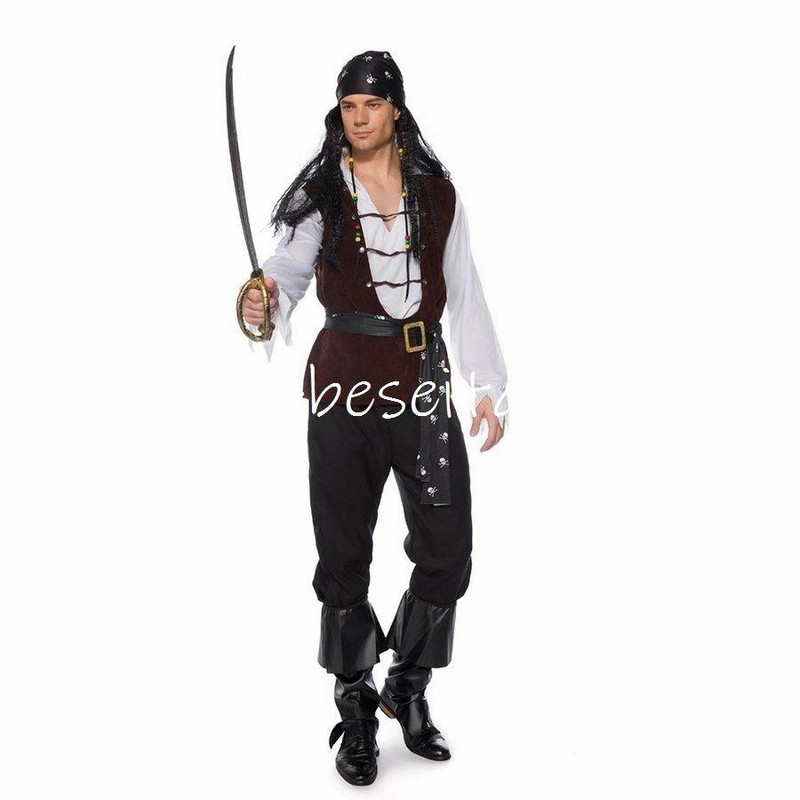 ハロウィン 衣装 海賊 メンズ コスチューム 男性 大人用 全身 ペア 仮装 おしゃれ かっこいい ハロウィン仮装 パーティー ステージ 舞台演出服 変身 イ 通販 Lineポイント最大get Lineショッピング