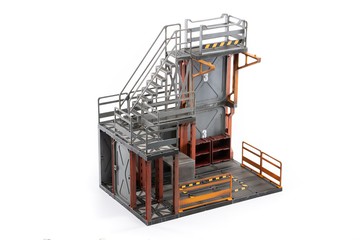 JOYTOY JT0937 1:18場景系列 檢測區