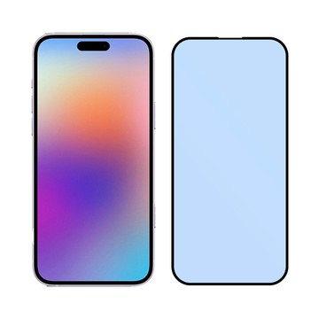 阿柴好物 Apple iPhone 16 Plus 滿版抗藍光玻璃貼