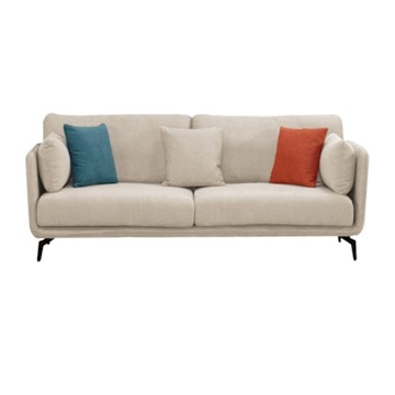 文創集 安迪可拆洗棉麻布三人座沙發椅-213x89x66cm免組