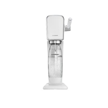 SodaStream拉桿式自動扣瓶氣泡水機ART/白