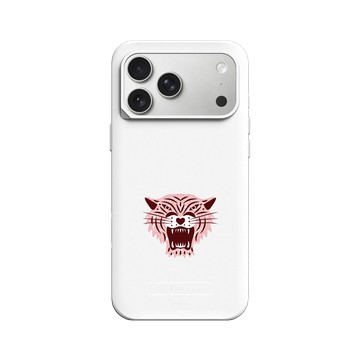 iPhone 17 Pro Max SolidX 白 - Catalina Estrada - Pink Tiger Head