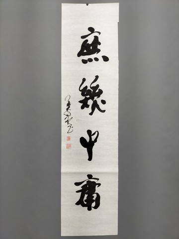 庶幾中庸  隨意楷  未裱