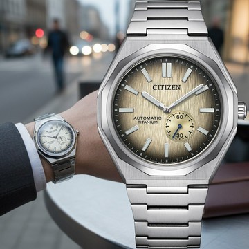 CITIZEN 星辰 Zenshin 60 超級鈦 機械時尚腕錶NK5020-58P