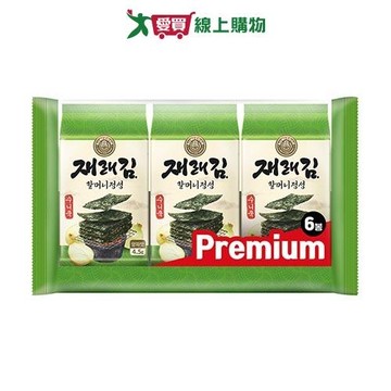 韓國順伊奶奶海苔-洋蔥口味30G【愛買】
