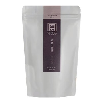 恩品禮茶 100%台灣黃金牛蒡茶包 6g x 12包入，無咖啡因、富含膳食纖維，促進腸道蠕動，台灣在地牛蒡  12包  1袋