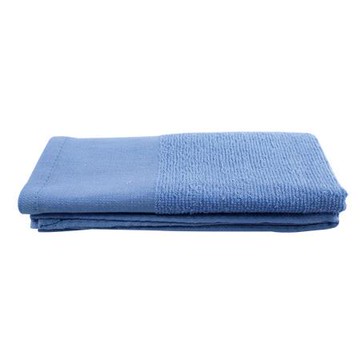 台製純棉毛巾/藍色/34cmx74cm/條