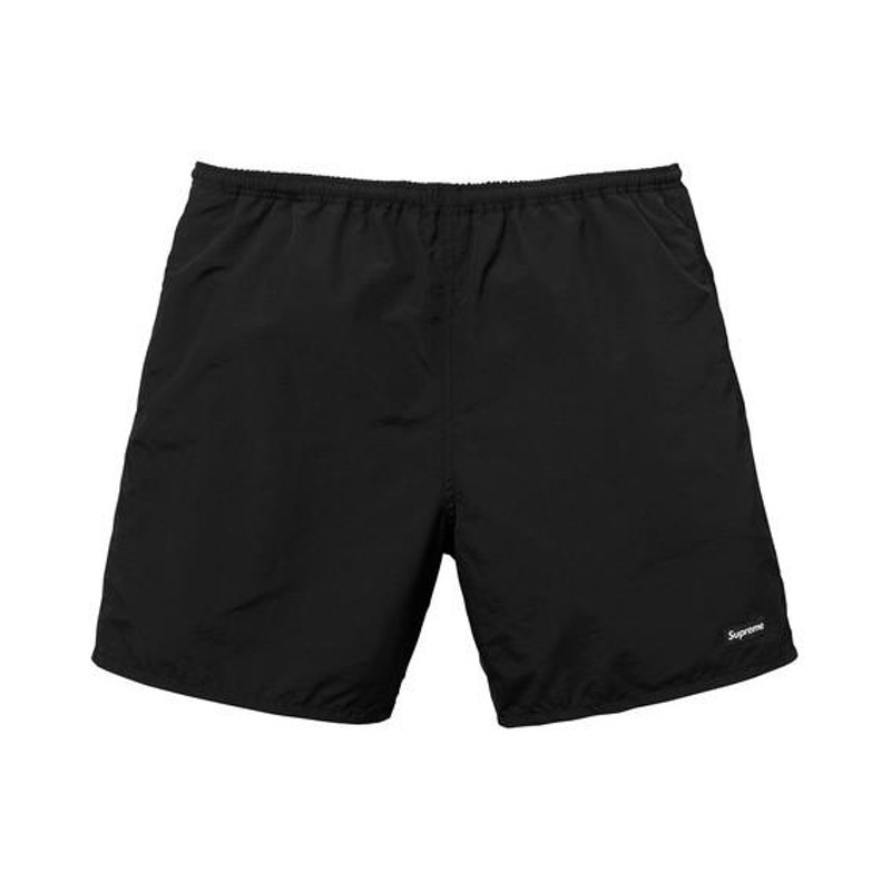 18SS Supreme Nylon Water Short Black L ( シュプリーム ナイロン