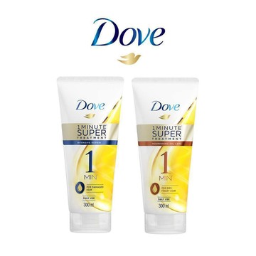 【Dove多芬】一分鐘護髮精華 300ml 2入/3入/6入任選(輕潤保濕/防斷修護)(官方直營)