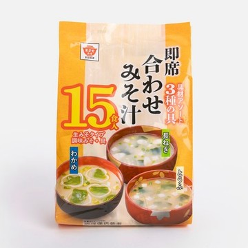 日本升屋15食入綜合即食味噌湯300g