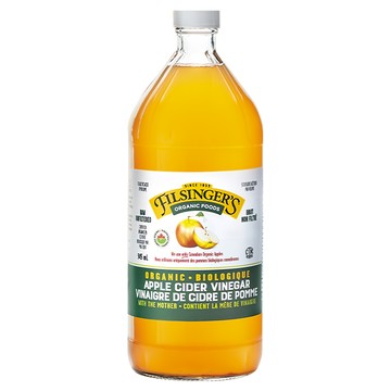 FILSINGERS 有機未過濾蘋果醋  天然發酵製成  無人工添加糖  化學添加劑  945ml  1瓶