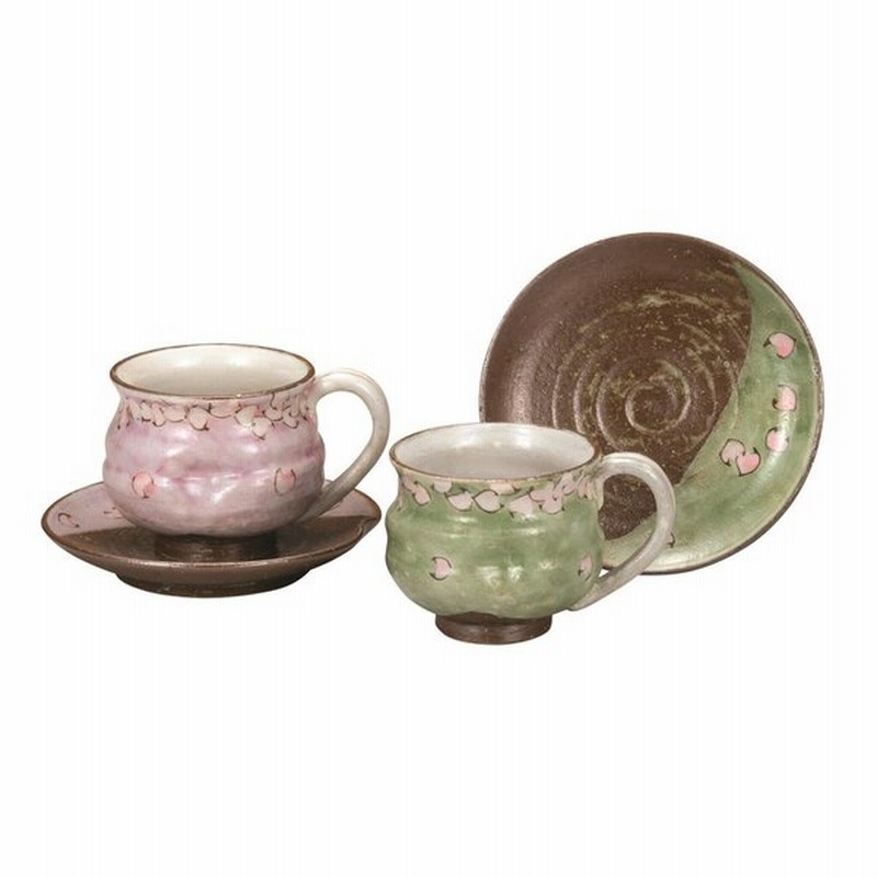 ペアコーヒー二色桜 カップ 可愛い かわいい マグ おしゃれ マグカップ コップ誕生日 食器 日本製 おすすめ カフェ風 カップ 御祝い かわいい セット 通販 Lineポイント最大0 5 Get Lineショッピング