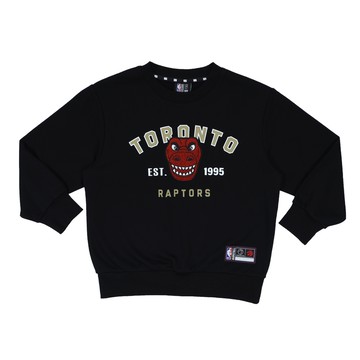 NBA 兒童/青少年 Q版繡花 大學TEE 長袖上衣 暴龍隊