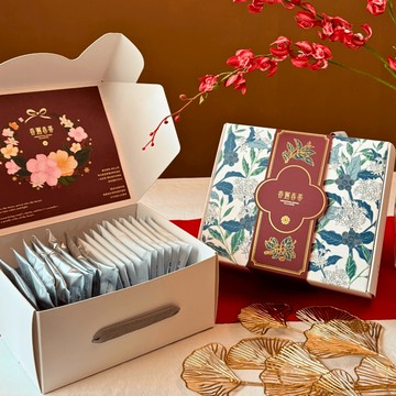 24H台灣出貨【香邂春蒂．咖啡午茶禮盒組】咖啡禮盒 茶葉禮盒 茶包禮盒 濾掛咖啡 紫芽山茶 年節禮盒 春節禮盒 新年禮盒