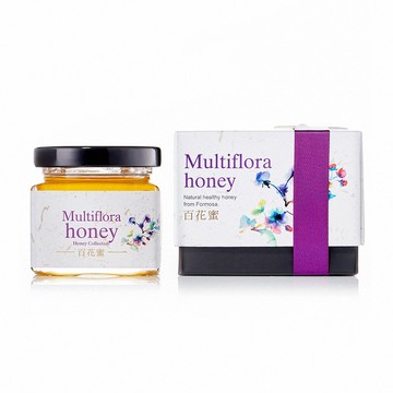 《宏基蜂蜜》花田蜜時系列-百花蜜(每瓶130g，共2瓶)