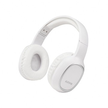 KINYO 無線藍牙頭戴式耳機 (白)