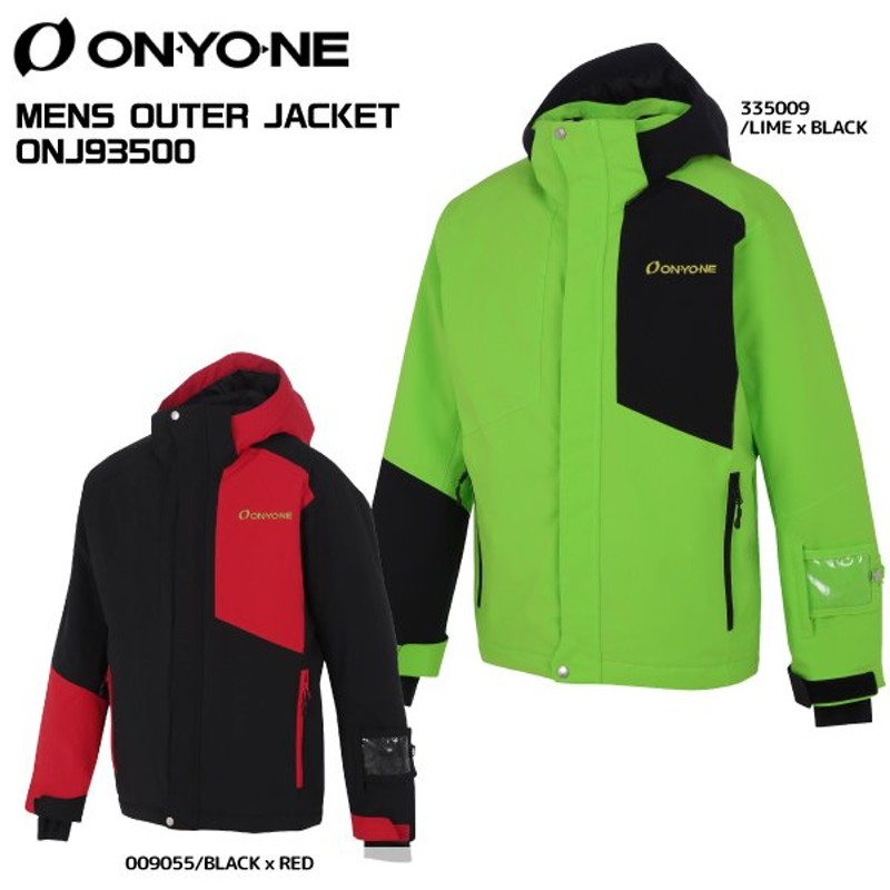 オンヨネ スキーウエア スキージャケット レッド ブラック ONJ93500-055009 ONYONE JACKET MEN'S OUTER