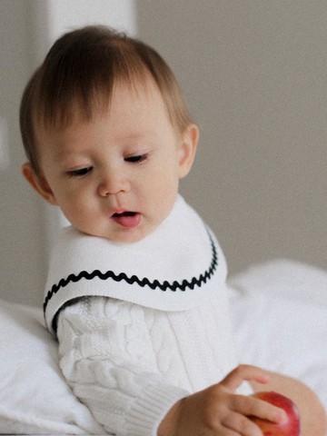 Pure Cotton Reversible Double-Sided Bib
