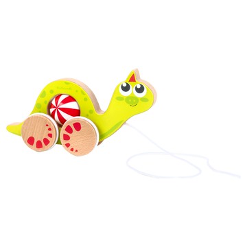 KCFriends 拖拉怪獸 安全優質木玩 練習走路  1個