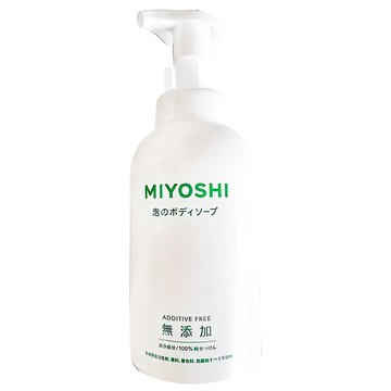 MIYOSHI 無添加泡沫沐浴乳 500ml  1瓶