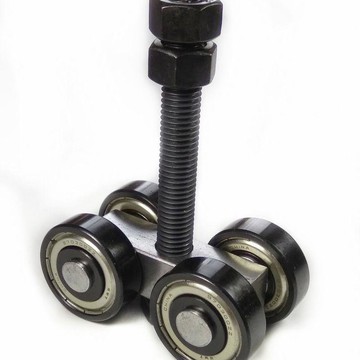 重型工業吊輪滑輪軸承輪 吊軌移門推拉門吊滑輪 吊滑軌 載重450KG