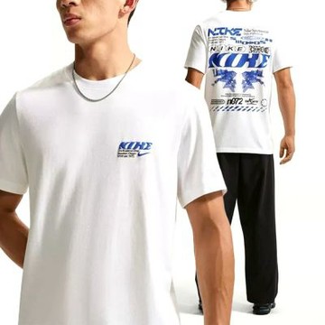 Nike As M Nsw Tee Std Poster 短袖 男款 白色 印花 T恤 運動 休閒 JF6190-100