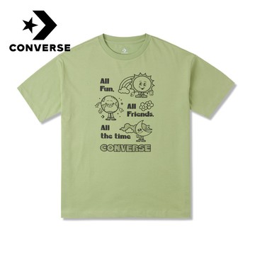 【Converse官方旗艦店】短袖T恤_女性_10025885-A01