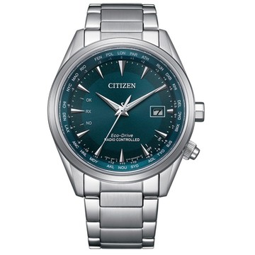 CITIZEN 星辰 官方授權 GENT S 萬年曆 Eco-Drive光動能電波腕錶-男錶(CB0270-87L)43mm