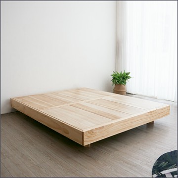 5尺漂浮床底 雙人床底 實木床底【119-DB003】Leader傢居館