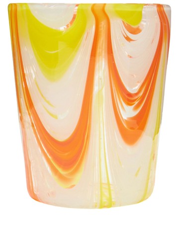 Cabana - x Carolina Herrera Jackie Murano glass tumbler - unisex - glass - One Size - Yellow