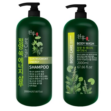 天后正陽艾草淨化洗髮精/沐浴乳2000ml